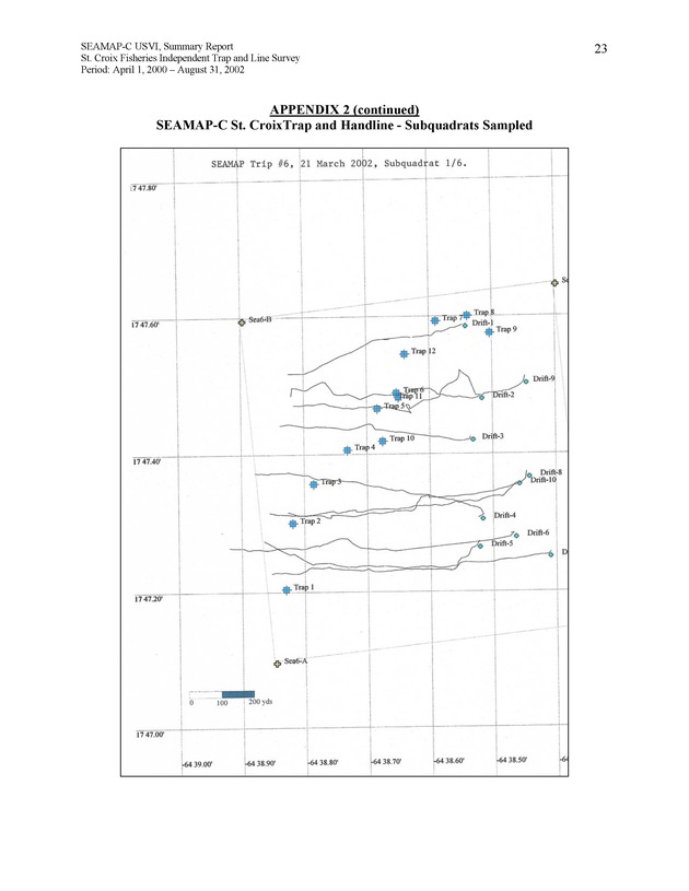 St. Croix Fisheries independent trap and line survey - Page 23