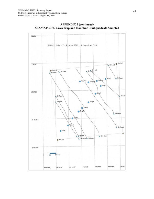 St. Croix Fisheries independent trap and line survey - Page 24