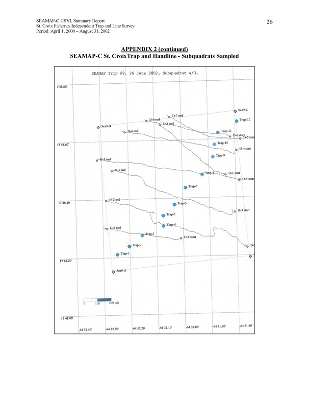 St. Croix Fisheries independent trap and line survey - Page 26