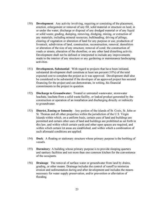 Virgin Islands development law - Page 23