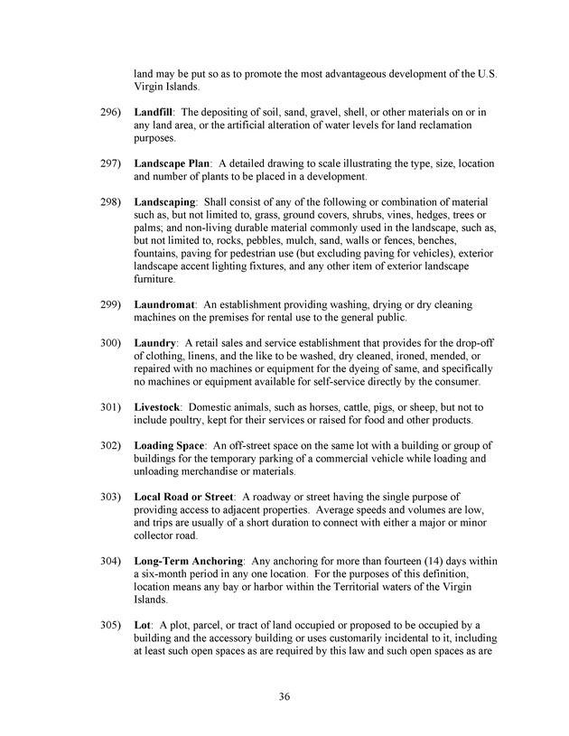 Virgin Islands development law - Page 36