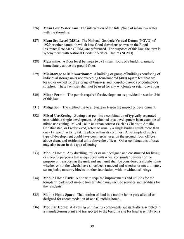 Virgin Islands development law - Page 39