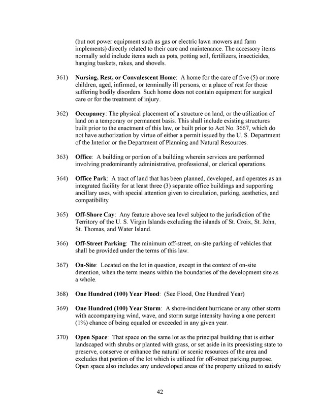 Virgin Islands development law - Page 42