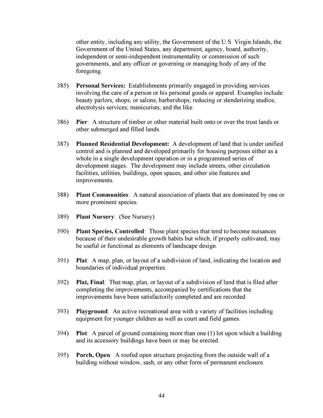 Virgin Islands development law - Page 44