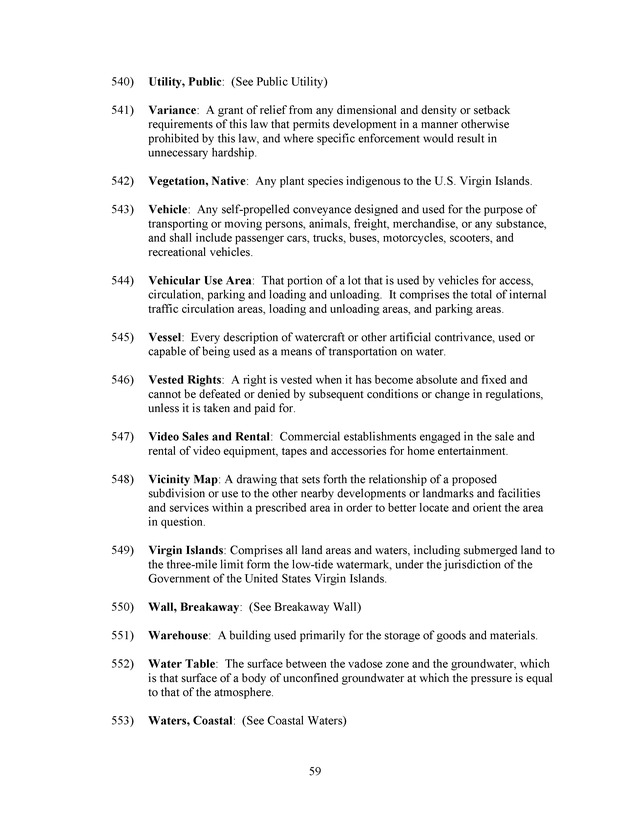 Virgin Islands development law - Page 59