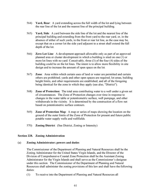 Virgin Islands development law - Page 61