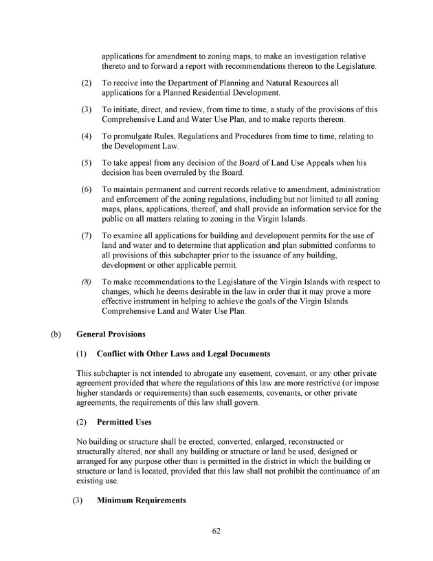 Virgin Islands development law - Page 62