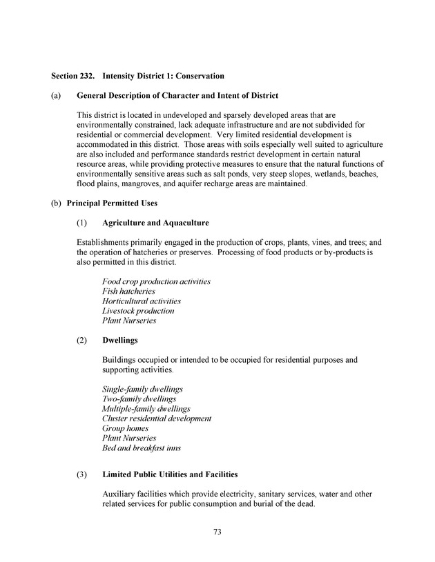 Virgin Islands development law - Page 73