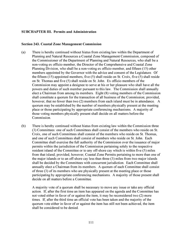 Virgin Islands development law - Page 111