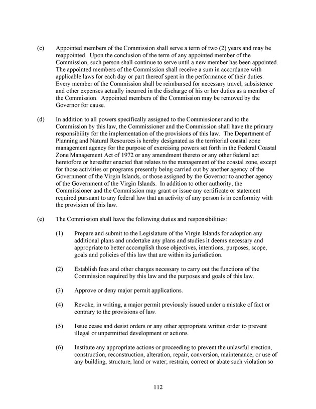 Virgin Islands development law - Page 112