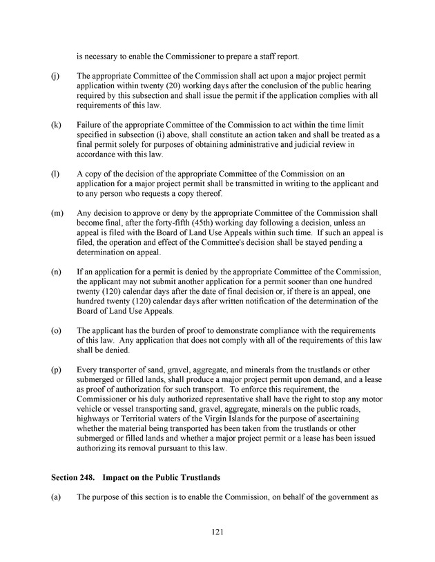 Virgin Islands development law - Page 121