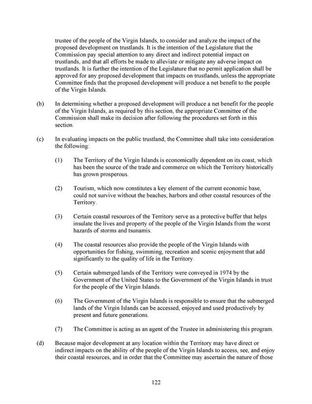 Virgin Islands development law - Page 122