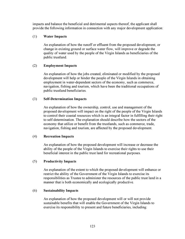 Virgin Islands development law - Page 123