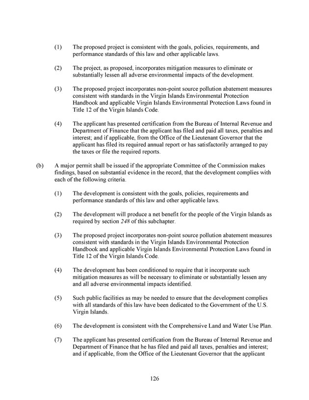 Virgin Islands development law - Page 126