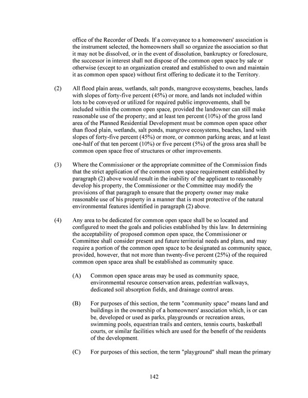 Virgin Islands development law - Page 142