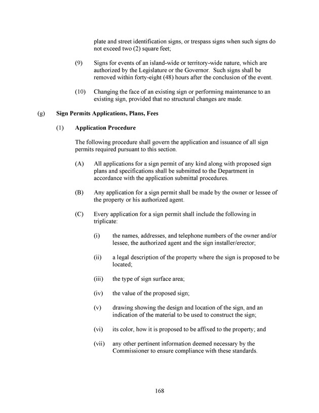 Virgin Islands development law - Page 168