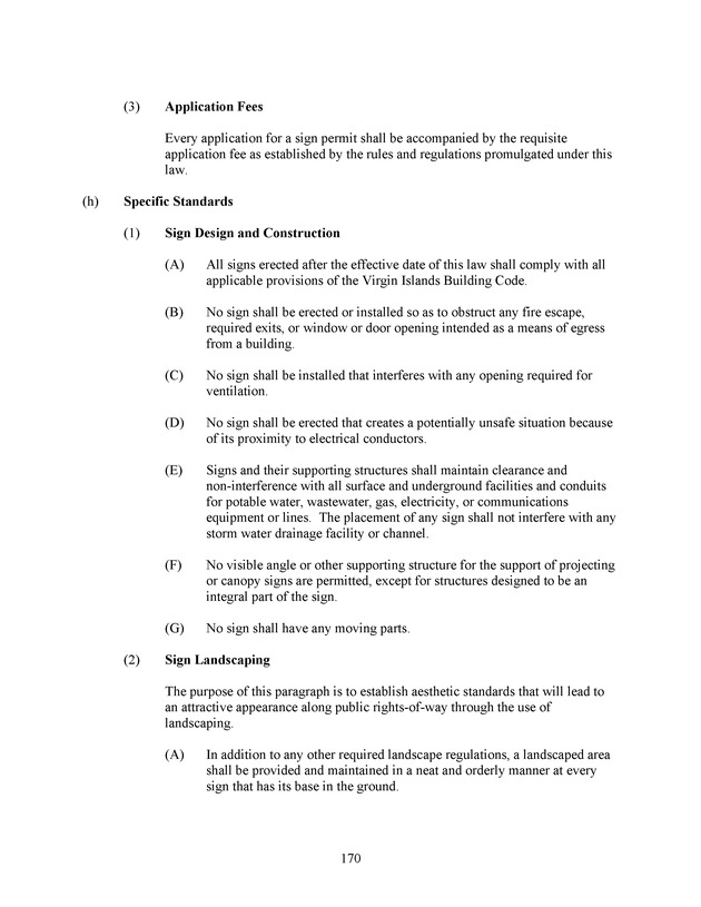 Virgin Islands development law - Page 170