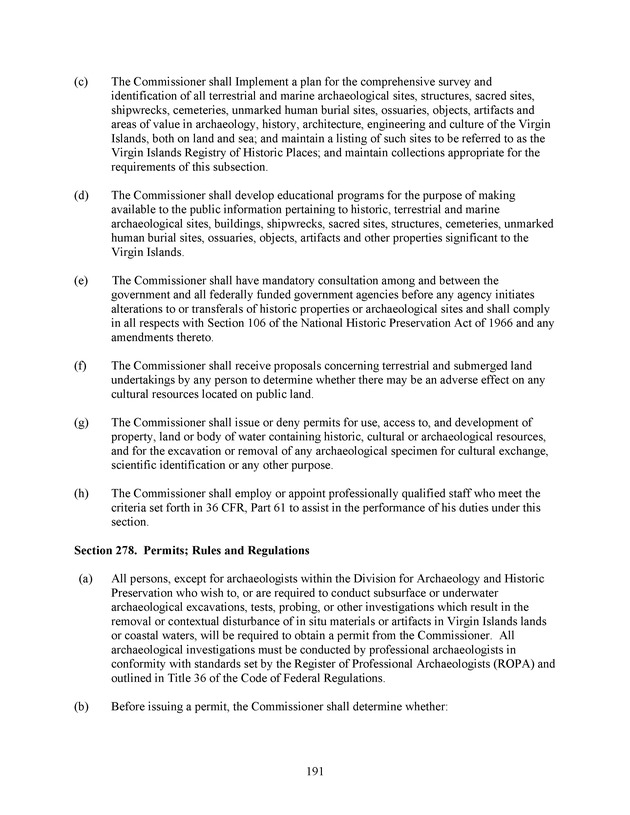 Virgin Islands development law - Page 191