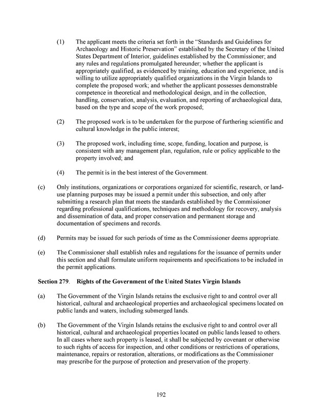 Virgin Islands development law - Page 192