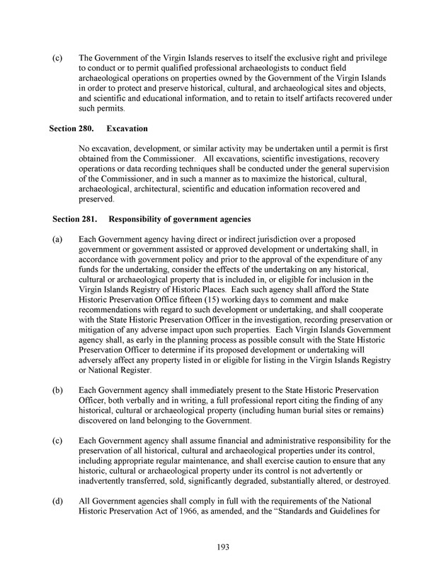 Virgin Islands development law - Page 193