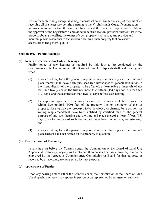 Virgin Islands development law - Page 212