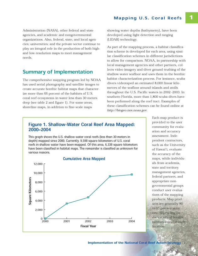 Implementation of the National Coral Reef Action Strategy : report to Congress - Page 7