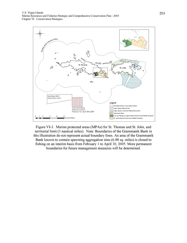 United States Virgin Islands Marine Resources and Fisheries strategic and comprehensive conservation plan - Page 203