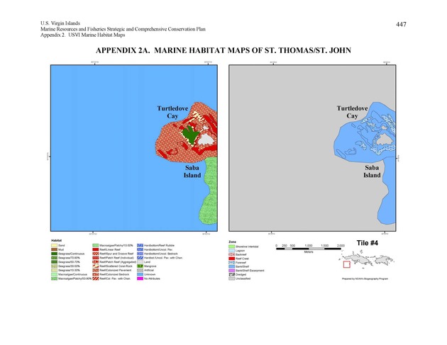 United States Virgin Islands Marine Resources and Fisheries strategic and comprehensive conservation plan - Page 447