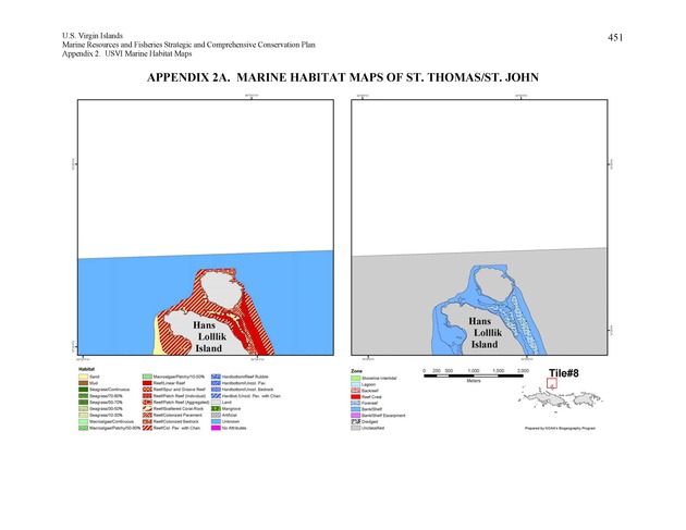 United States Virgin Islands Marine Resources and Fisheries strategic and comprehensive conservation plan - Page 451