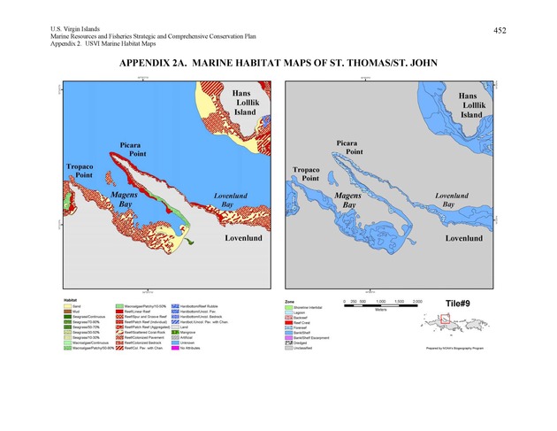 United States Virgin Islands Marine Resources and Fisheries strategic and comprehensive conservation plan - Page 452