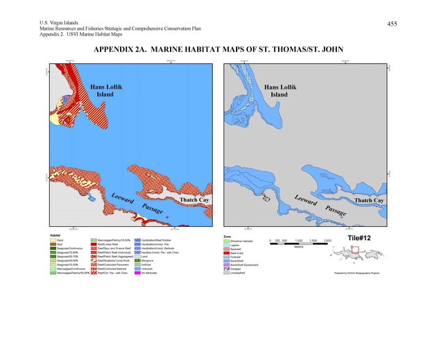 United States Virgin Islands Marine Resources and Fisheries strategic and comprehensive conservation plan - Page 455