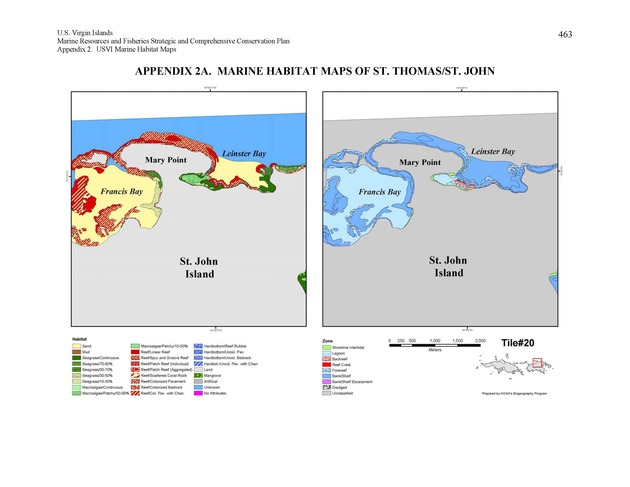 United States Virgin Islands Marine Resources and Fisheries strategic and comprehensive conservation plan - Page 463