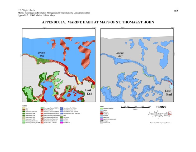 United States Virgin Islands Marine Resources and Fisheries strategic and comprehensive conservation plan - Page 465