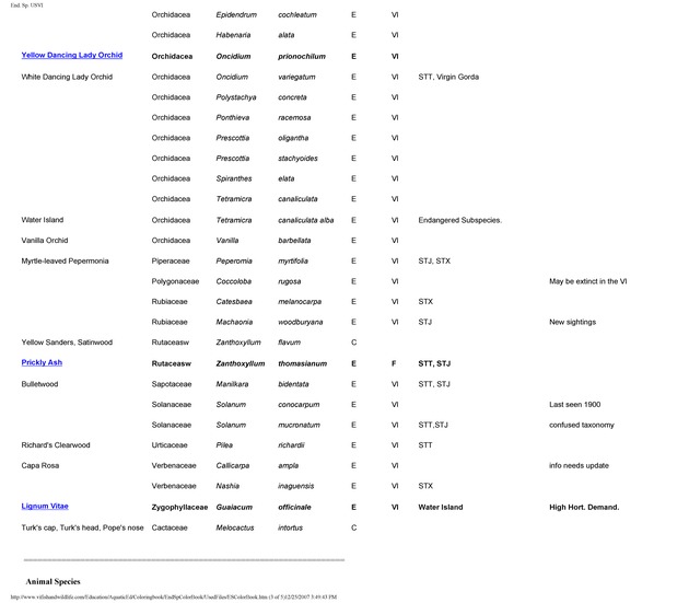 Endangered species of the U.S. Virgin Islands - Page 3