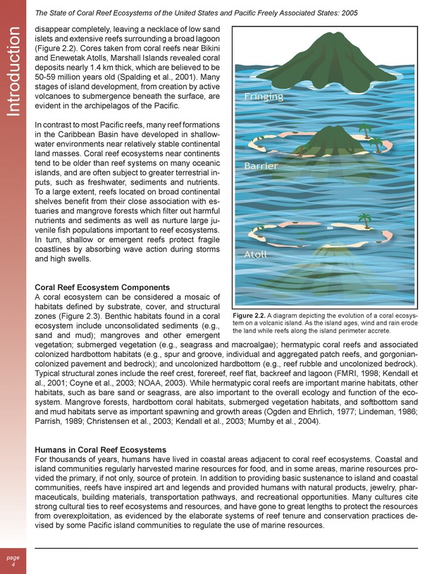 The state of coral reef ecosystems of the United States and Pacific freely associated states : 2005 - Page 4