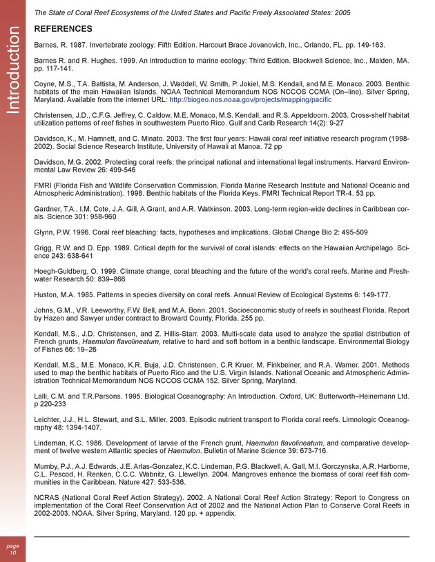 The state of coral reef ecosystems of the United States and Pacific freely associated states : 2005 - Page 10