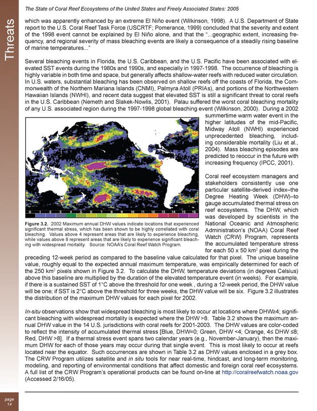 The state of coral reef ecosystems of the United States and Pacific freely associated states : 2005 - Page 14