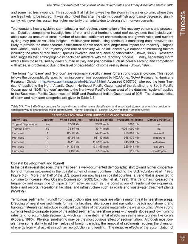 The state of coral reef ecosystems of the United States and Pacific freely associated states : 2005 - Page 19