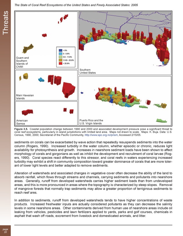 The state of coral reef ecosystems of the United States and Pacific freely associated states : 2005 - Page 20