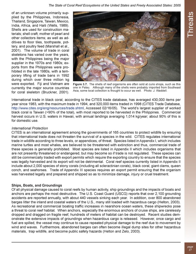 The state of coral reef ecosystems of the United States and Pacific freely associated states : 2005 - Page 27