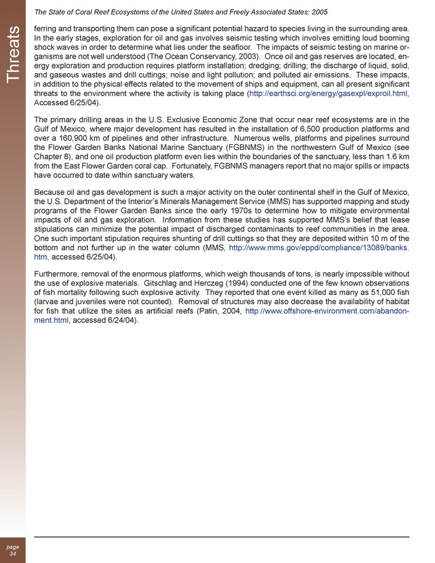 The state of coral reef ecosystems of the United States and Pacific freely associated states : 2005 - Page 34