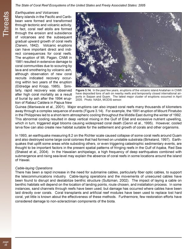 The state of coral reef ecosystems of the United States and Pacific freely associated states : 2005 - Page 36