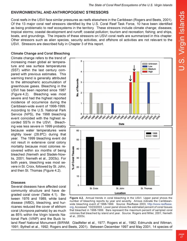 The state of coral reef ecosystems of the United States and Pacific freely associated states : 2005 - Page 47