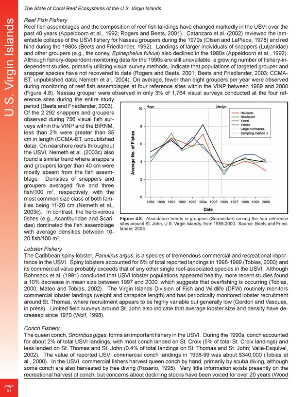 The state of coral reef ecosystems of the United States and Pacific freely associated states : 2005 - Page 54