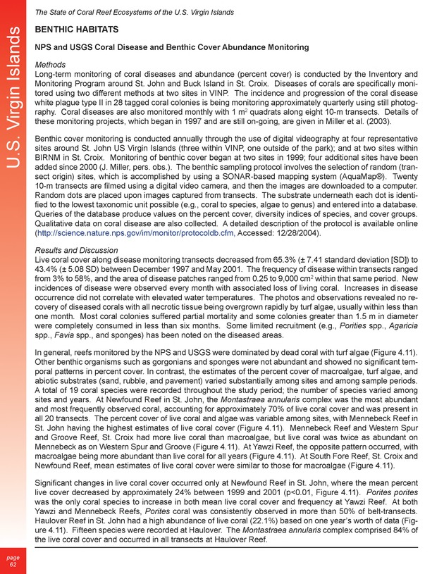 The state of coral reef ecosystems of the United States and Pacific freely associated states : 2005 - Page 62