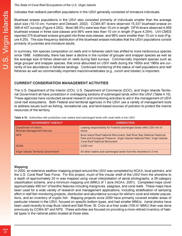 The state of coral reef ecosystems of the United States and Pacific freely associated states : 2005 - Page 80