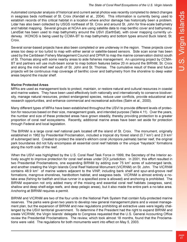 The state of coral reef ecosystems of the United States and Pacific freely associated states : 2005 - Page 81