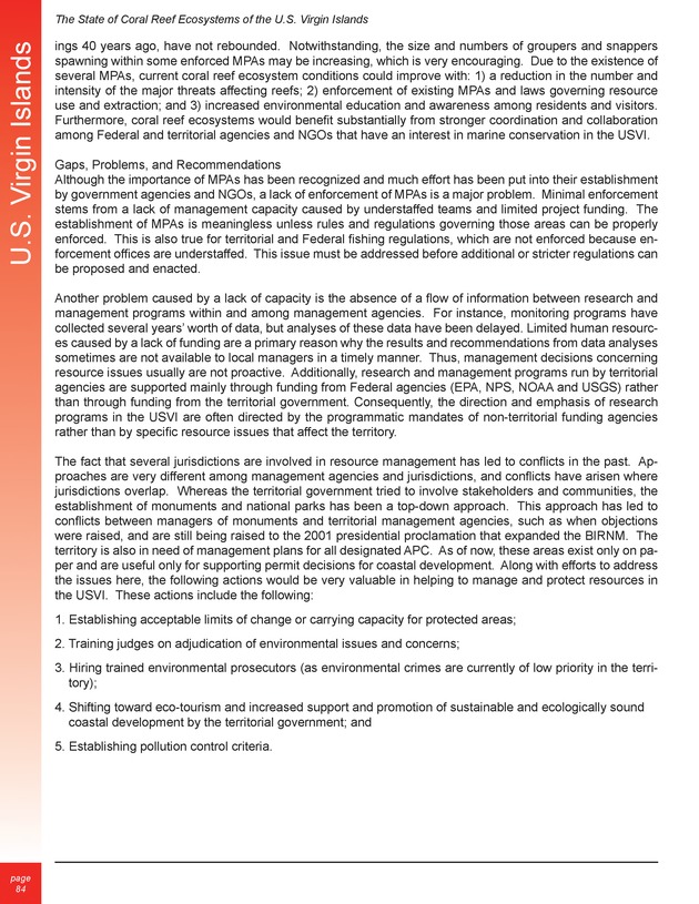 The state of coral reef ecosystems of the United States and Pacific freely associated states : 2005 - Page 84