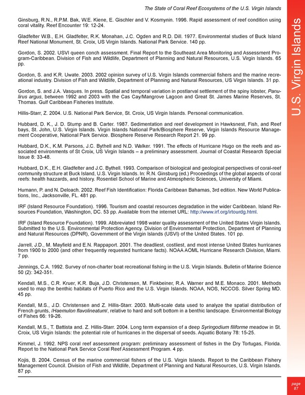 The state of coral reef ecosystems of the United States and Pacific freely associated states : 2005 - Page 87