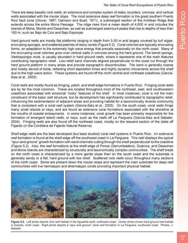 The state of coral reef ecosystems of the United States and Pacific freely associated states : 2005 - Page 93